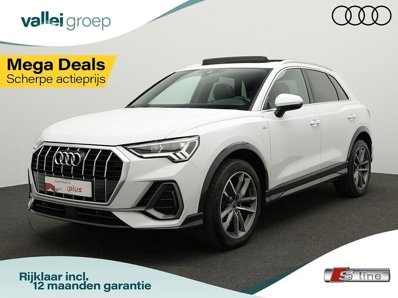 Wit Gebruikt 2021 Audi Q3 S-Line SUV | € 33.900 (Eerlijke prijs) - Afbeelding 1/4