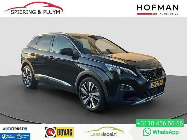 Zwart Occasion 2019 Peugeot 3008 GT-line SUV | € 18.895 (Goede deal) - Afbeelding 1/4