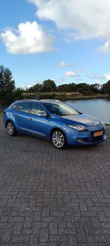 Blauw Gebruikt 2012 Renault Mégane GT Line GT-Line Stationwagen | € 4.250 (Eerlijke prijs) - Afbeelding 1/4
