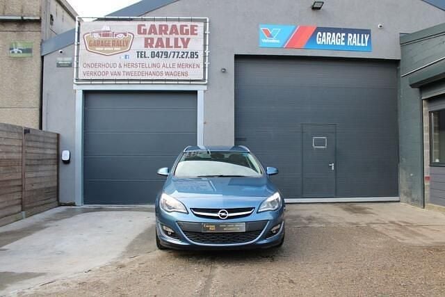 Occasion Opel Astra Exklusiv 120 PK (88 kW) 2016 Blauw Stationwagen