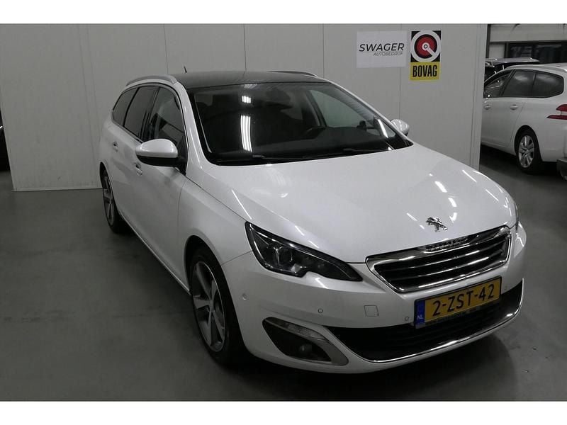 Wit (metallic) Occasion 2015 Peugeot 308 Stationwagen | € 5.795 (Goede deal) - Afbeelding 1/4
