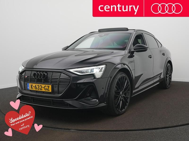Zwart Occasion 2020 Audi e-tron Basis SUV | € 39.900 - Afbeelding 1/4