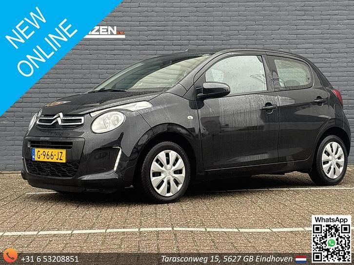 Zwart Gebruikt 2019 Citroën C1 Feel Hatchback | € 5.990 (Goede deal) - Afbeelding 1/4