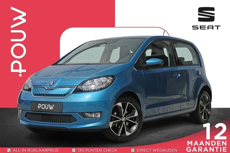 Blauw Gebruikt 2020 Skoda Citigo-e IV Style Hatchback | € 11.450 (Eerlijke prijs) - Afbeelding 1/4