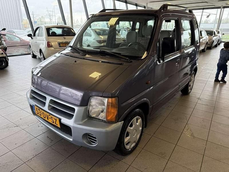 Paars Gebruikt 2000 Suzuki Wagon R+ GL Stationwagen | € 840 (Goede deal) - Afbeelding 1/4