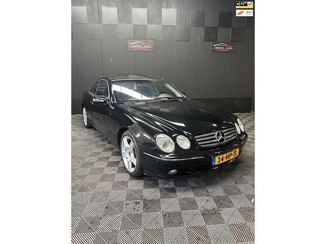 Zwart Gebruikt 2001 Mercedes CL500 Coupé | € 7.450 (Super prijs) - Afbeelding 1/4