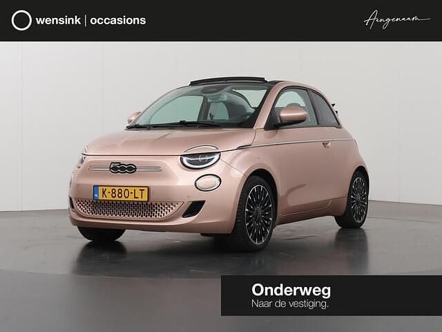 Geel Gebruikt 2020 Fiat 500C Icon Cabriolet | € 18.435 (Eerlijke prijs) - Afbeelding 1/4