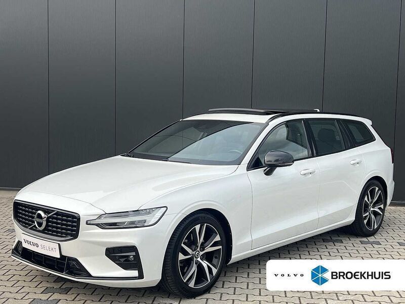 Wit Gebruikt 2020 Volvo V60 R-Design Stationwagen | € 32.940 (Iets duurder) - Afbeelding 1/3