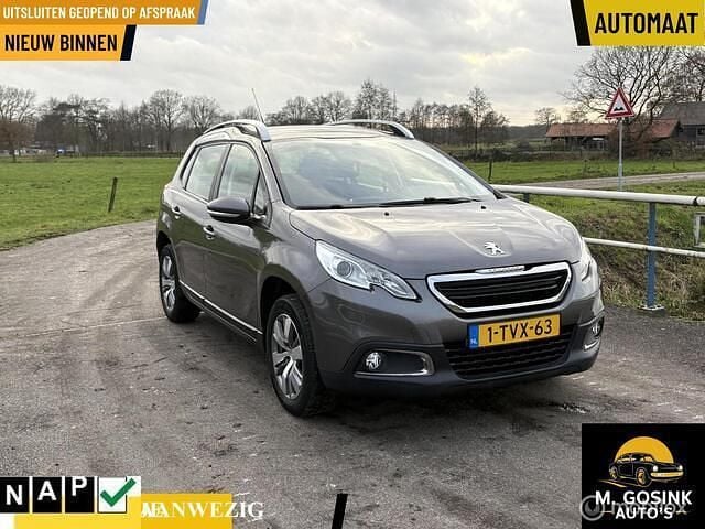 Grijs Gebruikt 2014 Peugeot 2008 Active SUV | € 4.750 (Super prijs) - Afbeelding 1/4