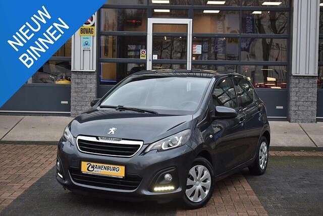 Zwart Gebruikt 2016 Peugeot 108 Active Hatchback | € 7.750 (Eerlijke prijs) - Afbeelding 1/4
