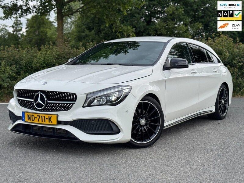 Wit Gebruikt 2017 Mercedes CLA180 Ambition Sedan | € 18.888 (Eerlijke prijs) - Afbeelding 1/4
