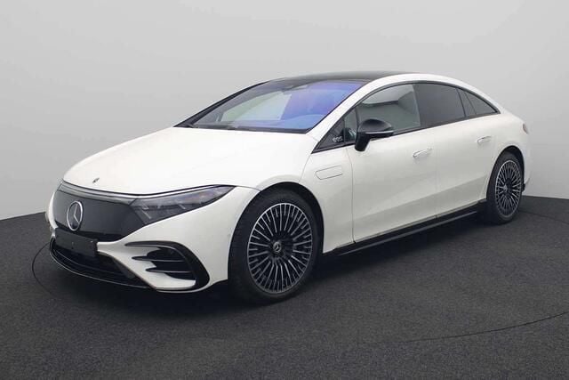 Wit Gebruikt 2021 Mercedes EQS580 Sedan | € 146.990 - Afbeelding 1/4