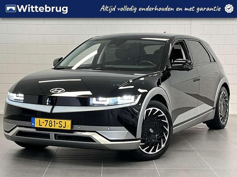 Donker zwart metallic Gebruikt 2021 Hyundai Ioniq 6 Sedan | € 31.425 - Afbeelding 1/3