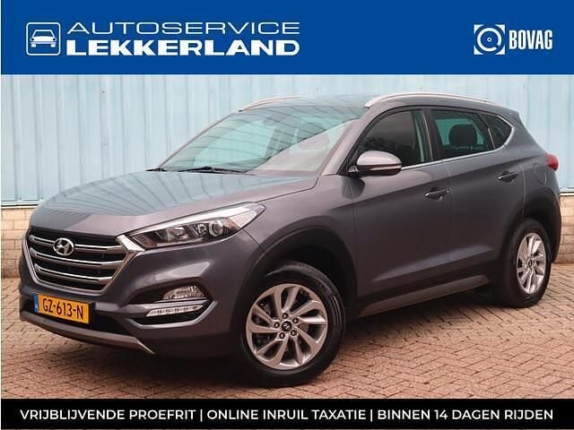 Grijs Gebruikt 2015 Hyundai Tucson Comfort SUV | € 15.895 (Eerlijke prijs) - Afbeelding 1/4