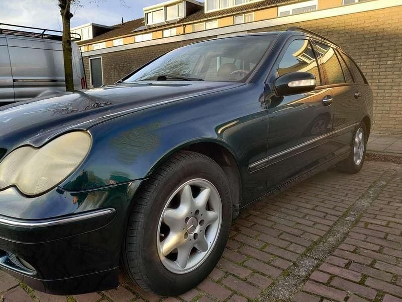 Occasion Mercedes C180 Elegance 143 PK (105 kW) 2003 Groen Stationwagen