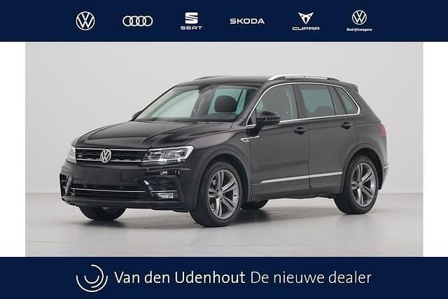 Zwart Gebruikt 2019 VW Tiguan R-line SUV | € 24.940 (Eerlijke prijs) - Afbeelding 1/4