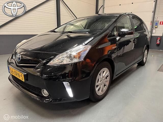 Zwart Gebruikt 2012 Toyota Prius+ MPV | € 9.550 (Eerlijke prijs) - Afbeelding 1/4