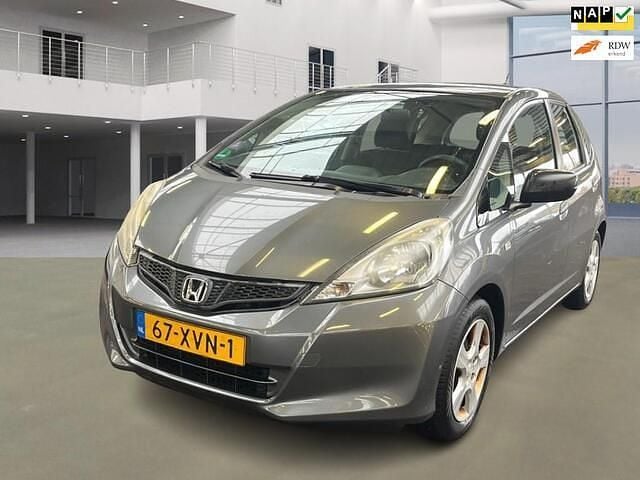Grijs Occasion 2012 Honda Jazz S Hatchback | € 3.750 (Eerlijke prijs) - Afbeelding 1/4