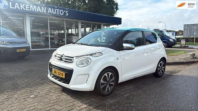 Wit Gebruikt 2016 Citroën C1 PureTech Hatchback | € 8.950 (Duur) - Afbeelding 1/4