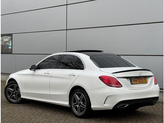 Occasion Mercedes C220 AMG line 170 PK (125 kW) 2014 Wit Sedan
