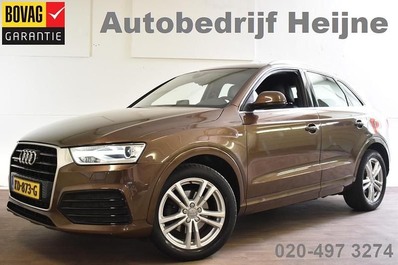 Bruin Gebruikt 2016 Audi Q3 Sport SUV | € 22.445 (Eerlijke prijs) - Afbeelding 1/4