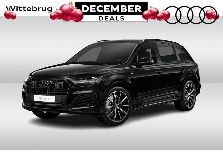 Zwart Gebruikt 2023 Audi Q7 S-Line SUV | € 72.950 (Eerlijke prijs) - Afbeelding 1/2