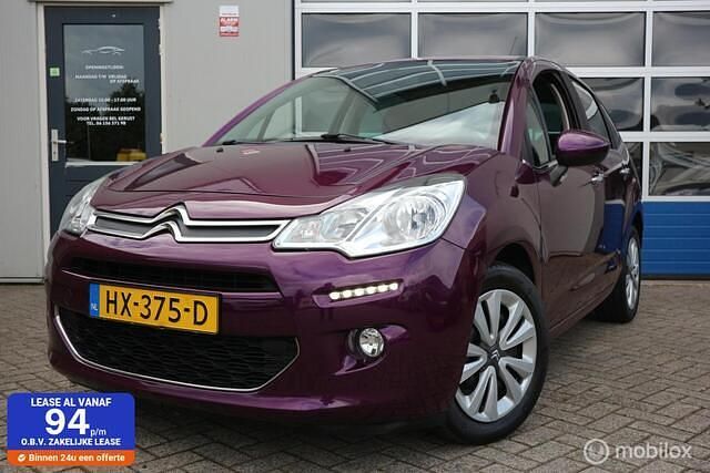 Paars Gebruikt 2016 Citroën C3 PureTech Hatchback | € 5.700 (Eerlijke prijs) - Afbeelding 1/4