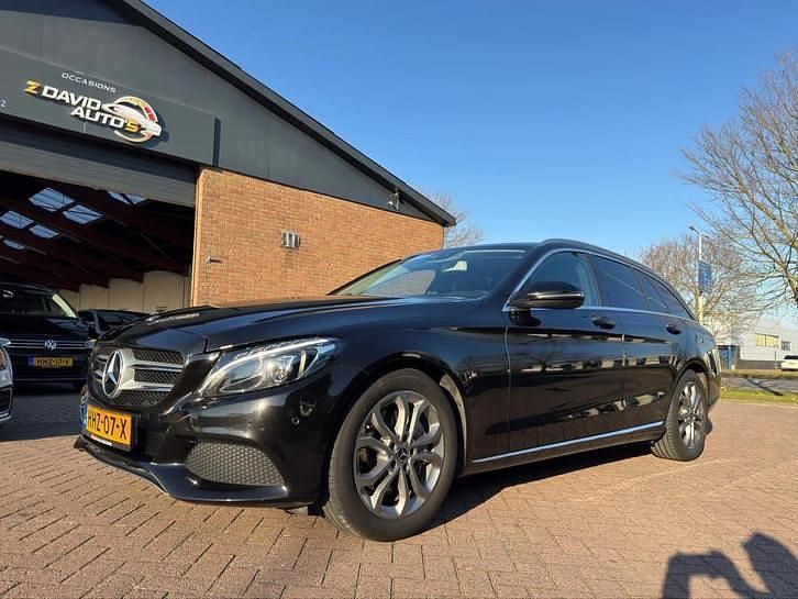 Zwart Gebruikt 2017 Mercedes C250 Premium Plus Stationwagen | € 18.999 (Goede deal) - Afbeelding 1/4