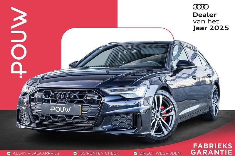 Blauw Occasion 2024 Audi A6 Competition Stationwagen | € 49.900 (Eerlijke prijs) - Afbeelding 1/4
