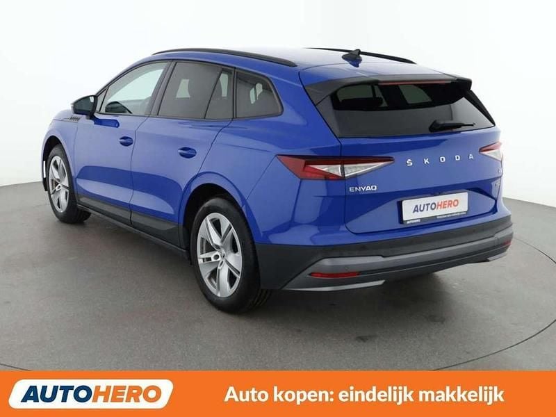 Occasion Skoda Enyaq iV Loft 131 kW (179 PK) 2021 Blauw SUV