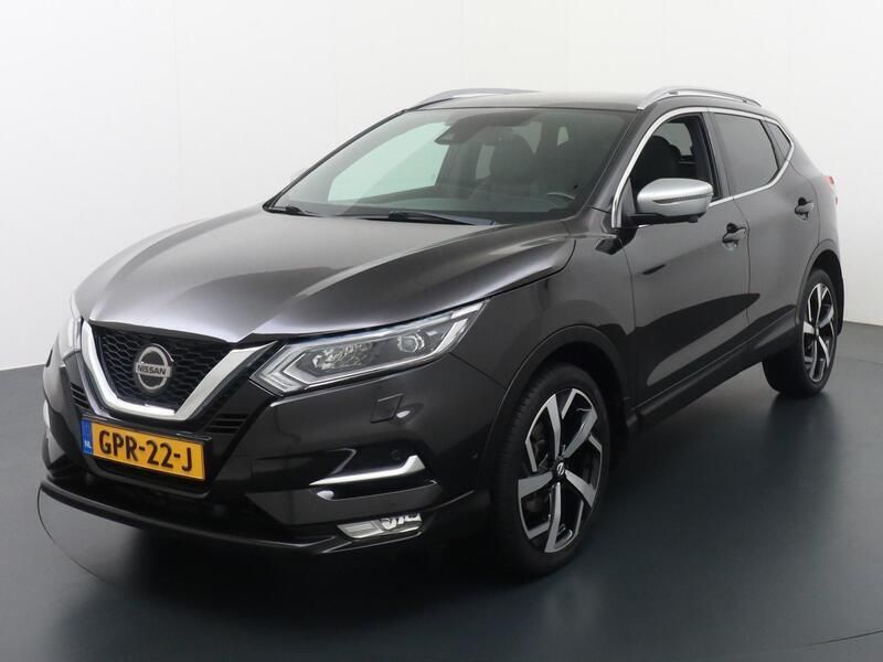 Zwart Gebruikt 2018 Nissan Qashqai Tekna+ SUV | € 18.495 (Eerlijke prijs) - Afbeelding 1/4
