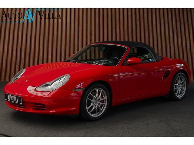 Rood Gebruikt 2003 Porsche Boxster S Cabriolet | € 24.750 (Eerlijke prijs) - Afbeelding 1/4