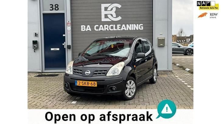 Zwart Gebruikt 2013 Nissan Pixo S Hatchback | € 3.500 (Eerlijke prijs) - Afbeelding 1/4