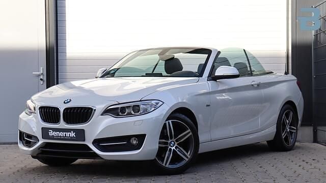 Wit Gebruikt 2017 BMW 218 Executive Cabriolet | € 23.950 (Eerlijke prijs) - Afbeelding 1/4