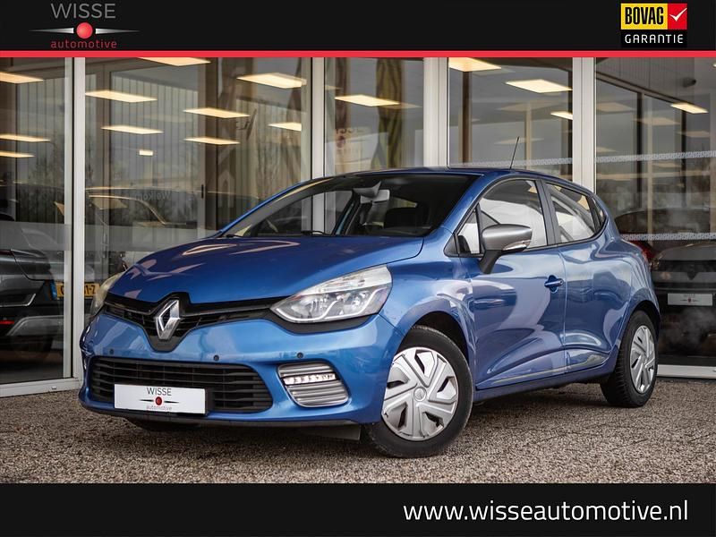 Blauw (metallic) Gebruikt 2015 Renault Clio IV GT-Line Hatchback | € 9.945 (Iets duurder) - Afbeelding 1/4