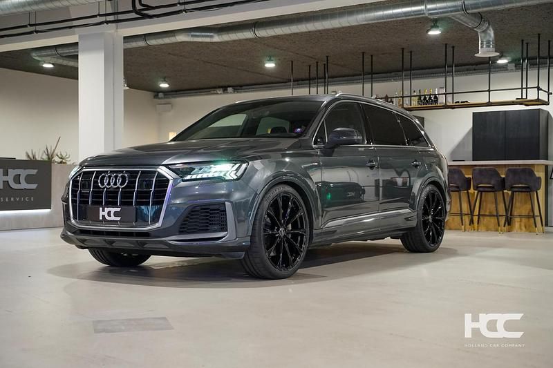 Grijs Gebruikt 2021 Audi Q7 S-Line SUV | € 63.450 (Duur) - Afbeelding 1/4