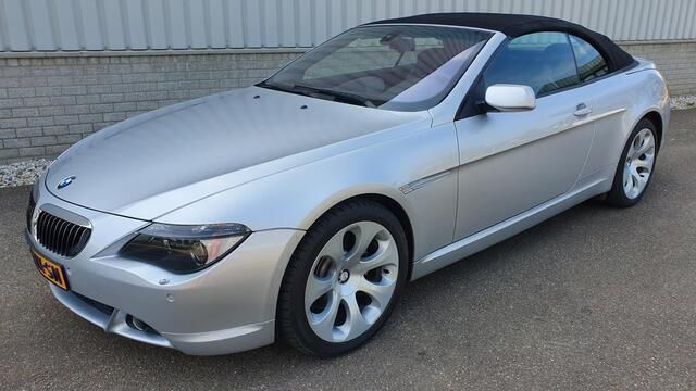 Grijs Gebruikt 2004 BMW 645 Cabriolet Cabriolet | € 12.950 - Afbeelding 1/4