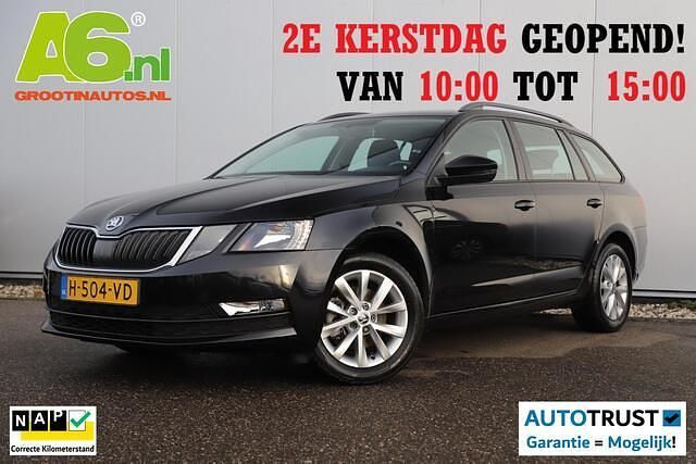 Zwart Occasion 2020 Skoda Octavia Business Line Stationwagen | € 15.999 (Goede deal) - Afbeelding 1/4
