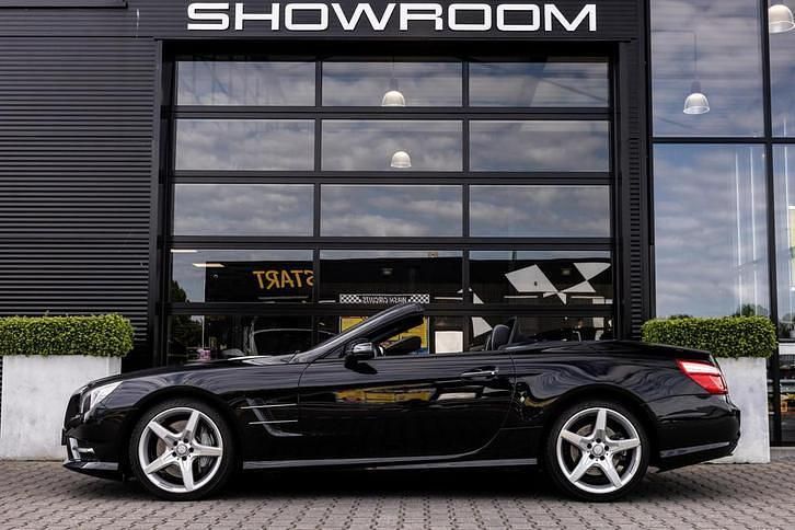 Occasion Mercedes SL350 AMG 306 PK (225 kW) 2012 Zwart Cabriolet