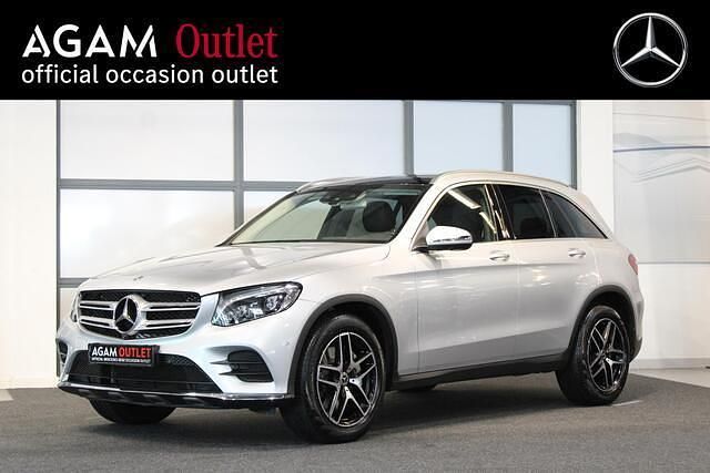 Grijs Gebruikt 2018 Mercedes GLC250 Premium Plus SUV | € 33.950 (Eerlijke prijs) - Afbeelding 1/4