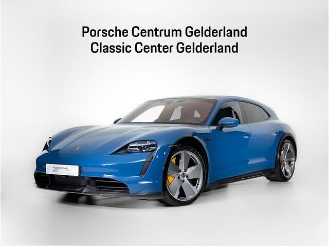 Blauw Gebruikt 2021 Porsche Taycan Turbo S Cross Turismo Sedan | € 99.900 - Afbeelding 1/4