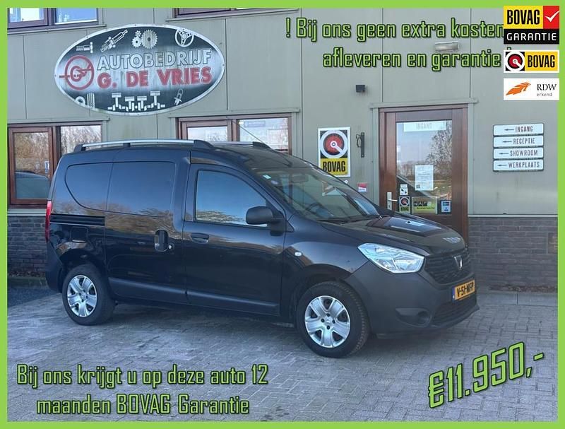 Zwart Gebruikt 2018 Dacia Dokker Acces MPV | € 11.950 (Iets duurder) - Afbeelding 1/4