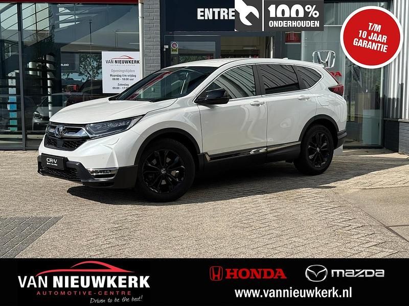 Wit (metallic) Gebruikt 2022 Honda CR-V Black Edition SUV | € 35.900 - Afbeelding 1/4