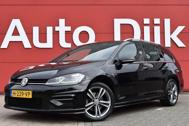 Zwart Gebruikt 2020 VW Golf VII Highline Stationwagen | € 17.450 (Goede deal) - Afbeelding 1/4