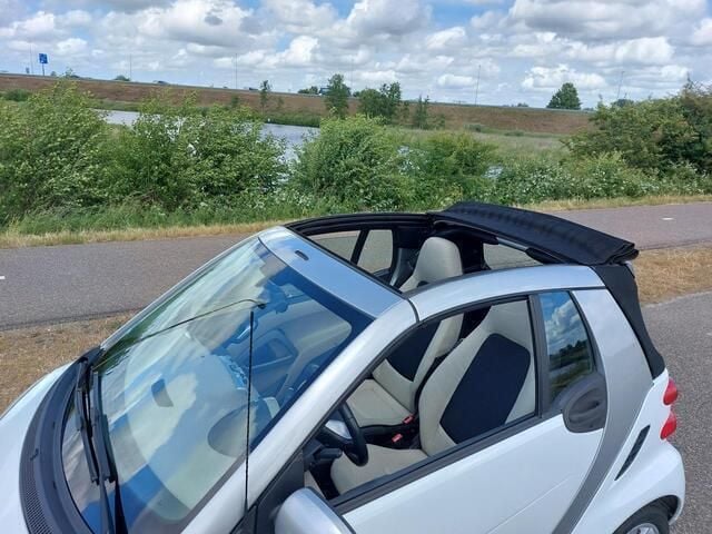 Occasion Smart ForTwo Cabrio Passion 71 PK (52 kW) 2011 Wit Cabriolet