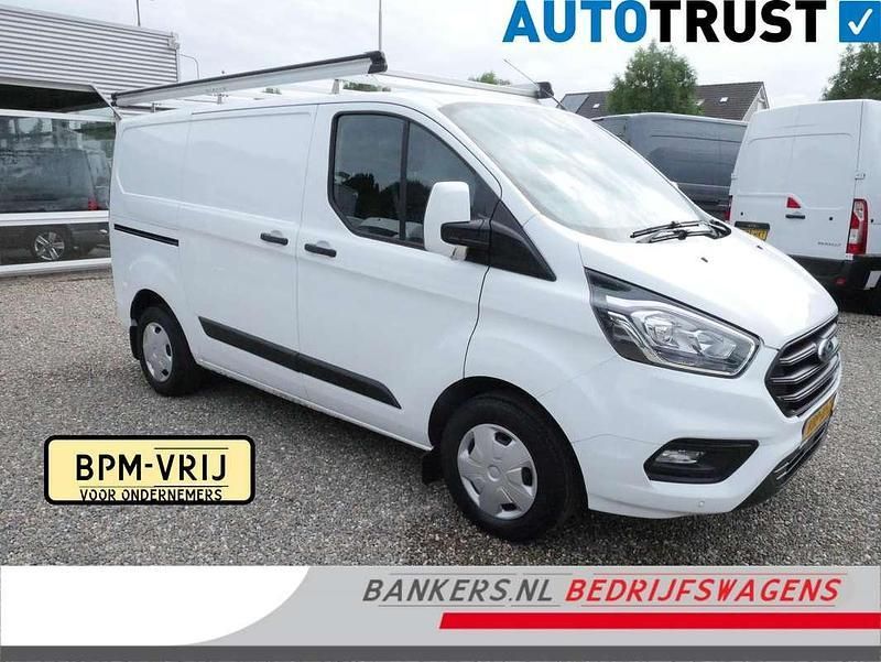 Wit Gebruikt 2019 Ford Transit Custom Van | € 14.450 (Super prijs) - Afbeelding 1/4