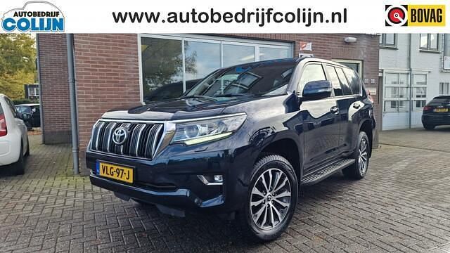 Blauw Gebruikt 2021 Toyota Land Cruiser SUV | € 47.850 (Eerlijke prijs) - Afbeelding 1/4