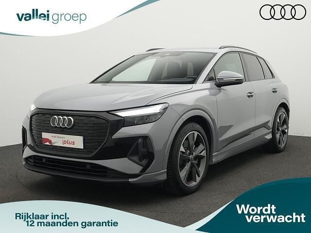 Grijs Gebruikt 2023 Audi Q4 e-tron S-Line SUV | € 39.850 - Afbeelding 1/4