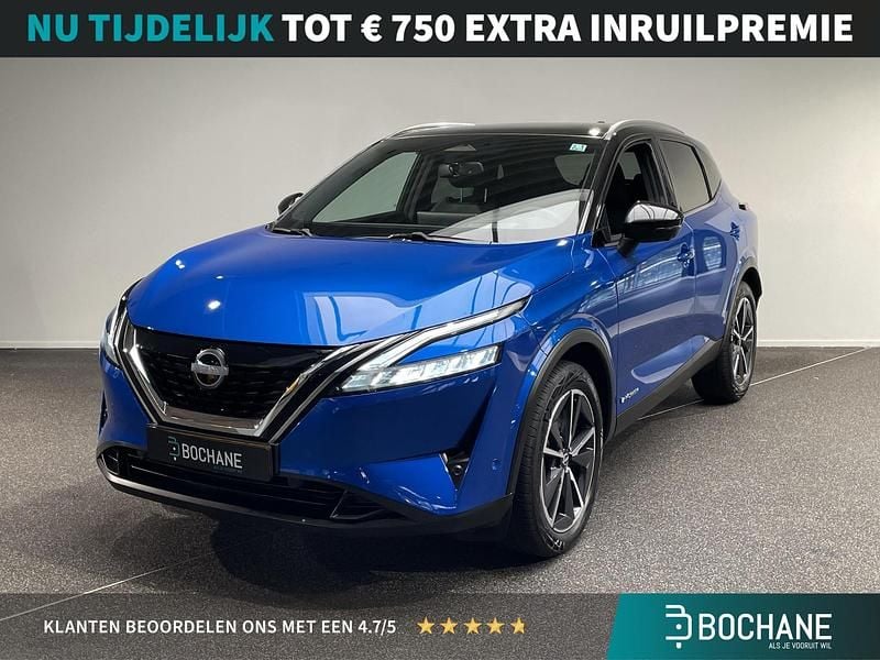 Blauw Gebruikt 2023 Nissan Qashqai Tekna SUV | € 32.695 (Eerlijke prijs) - Afbeelding 1/4