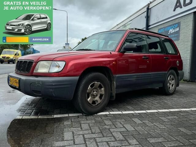 Rood Gebruikt 2002 Subaru Forester SUV | € 1.695 - Afbeelding 1/4